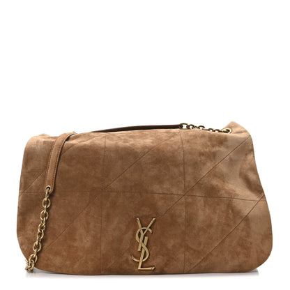 Saint Laurent Suede Matelasse Monogram Large Jamie 4.3 Snuff 1 of 10