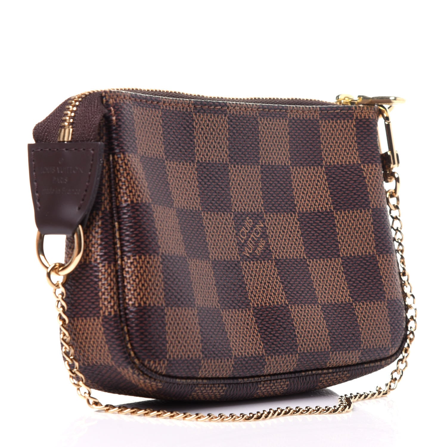 Louis Vuitton Damier Ebene Mini Pochette Accessories 3 of 10