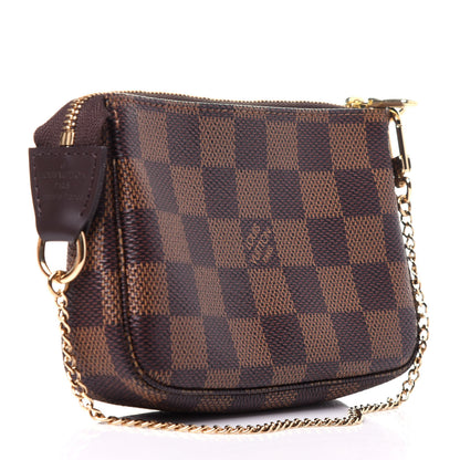 Louis Vuitton Damier Ebene Mini Pochette Accessories 3 of 10