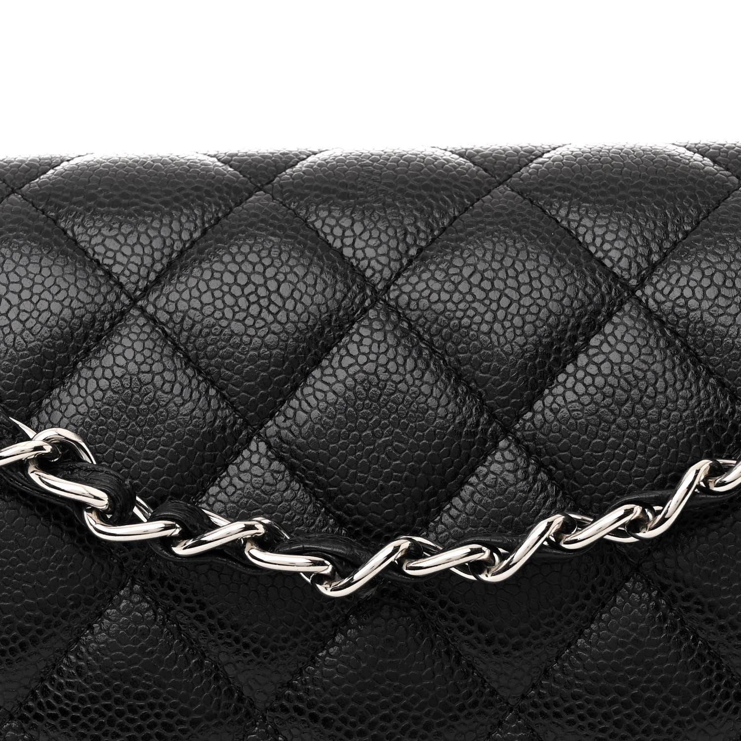 Chanel Caviar Quilted Maxi Double Flap Black 8 of 12