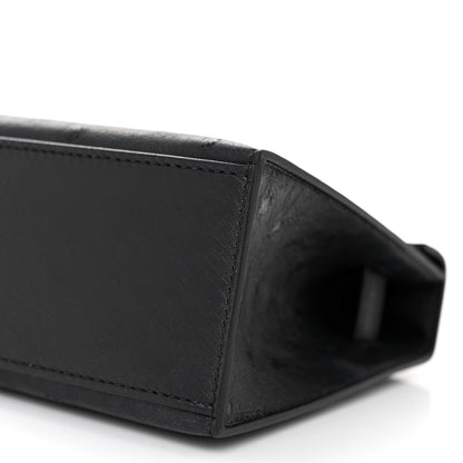 Hermes Ostrich Kelly Pochette Black 10 of 11
