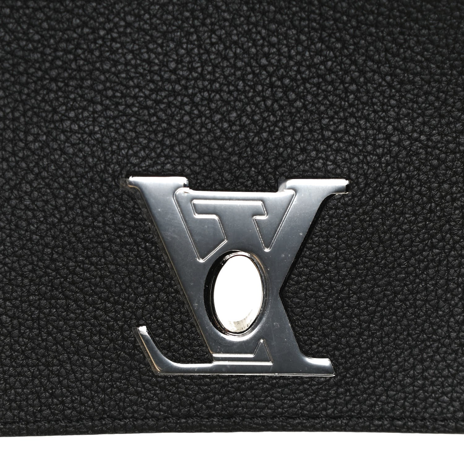 Louis Vuitton Calfskin Lockme Mini Backpack Black 13 of 14