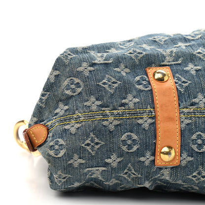 Louis Vuitton Denim Neo Cabby MM Blue 8 of 9