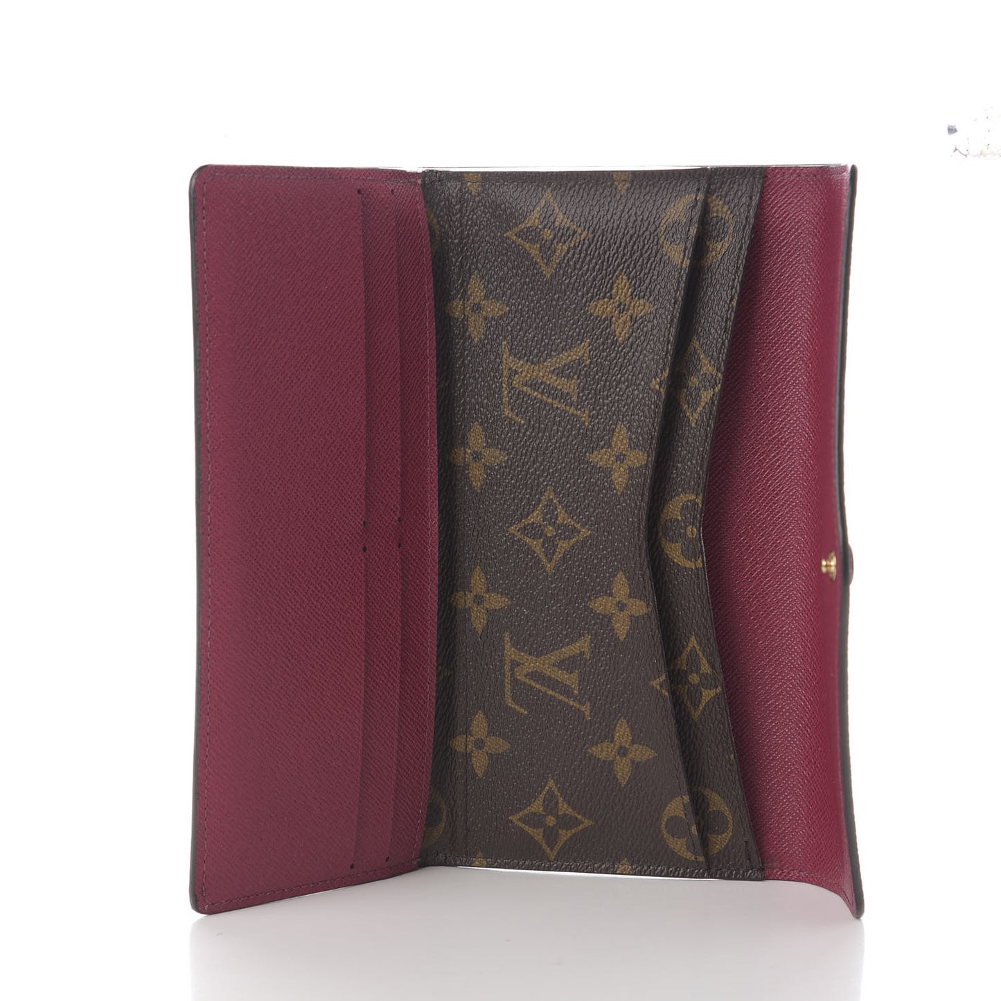 Monogram Josephine Wallet Fuchsia