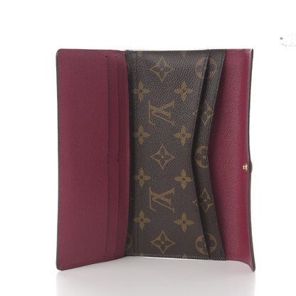 Louis Vuitton Monogram Josephine Wallet Fuchsia 5 of 9