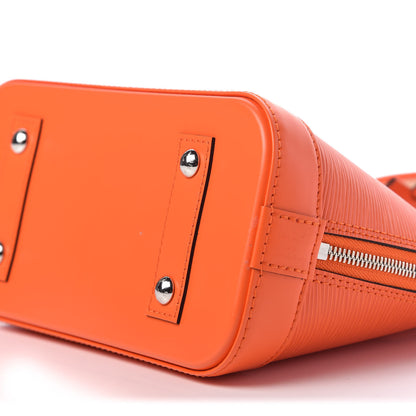Louis Vuitton Epi Jacquard Alma BB Orange 7 of 8