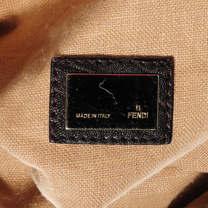 Fendi Zucca Nappa Nuvolata Vitello Tortuga Spy Tobacco Moro 8 of 9