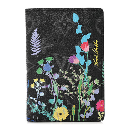 Louis Vuitton Monogram Eclipse Flower Print Pocket Organizer NM 1 of 11