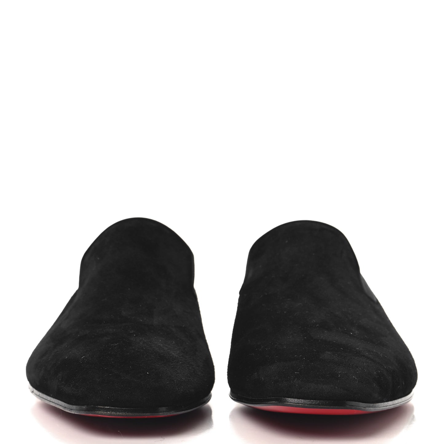 Veau Velours Mens Marquees Loafers 43 Black