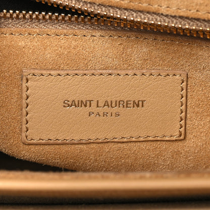 Saint Laurent Calfskin Classic Y Satchel Beige 6 of 11