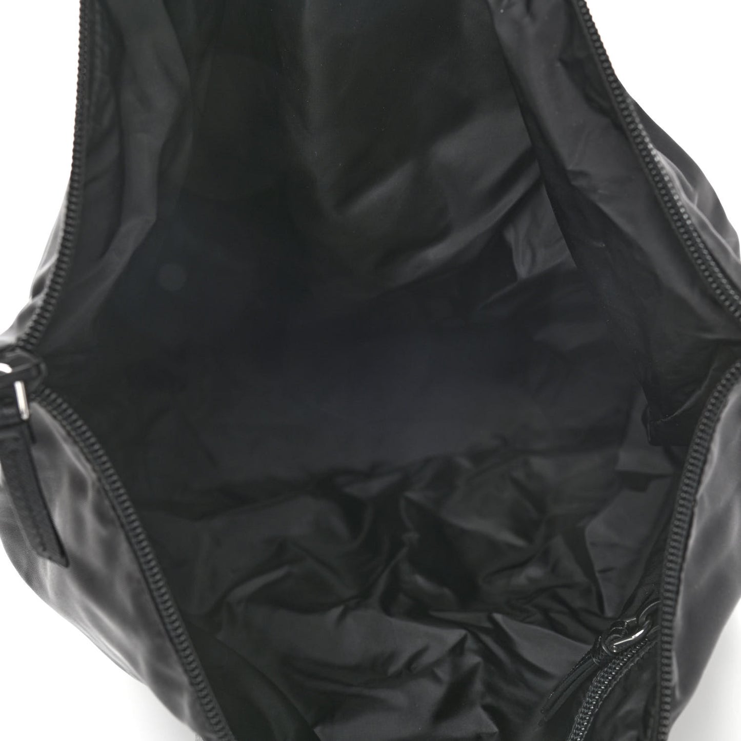 Tessuto Nylon Twin Shopper Tote Set of 2 Black Giallo