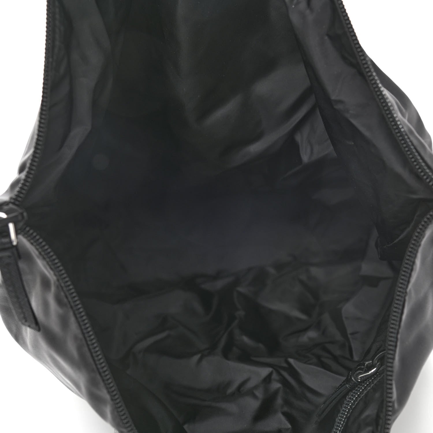 Prada Tessuto Nylon Twin Shopper Tote Set of 2 Black Giallo 8 of 16