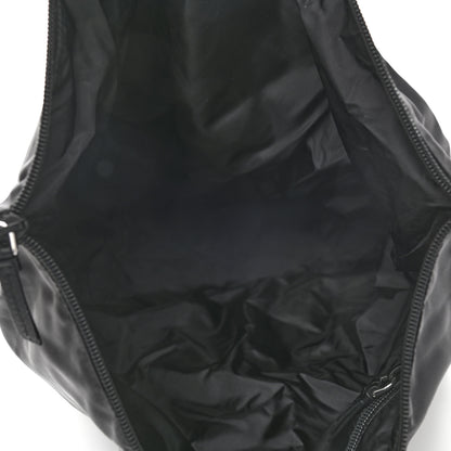 Prada Tessuto Nylon Twin Shopper Tote Set of 2 Black Giallo 8 of 16