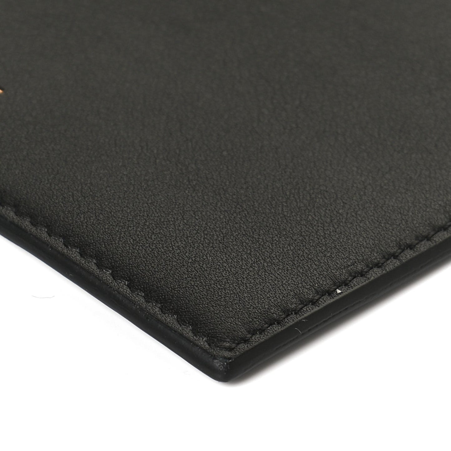 Calfskin Phone Pouch Crossbody Black