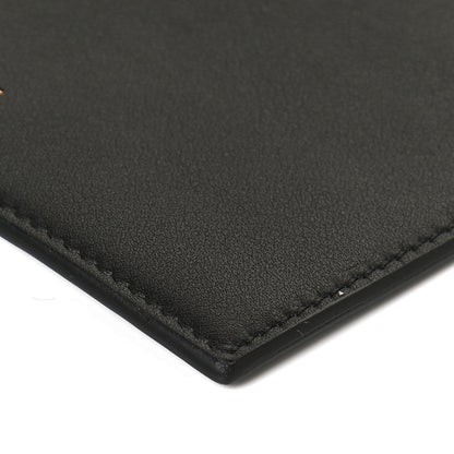 Celine Calfskin Phone Pouch Crossbody Black 8 of 10