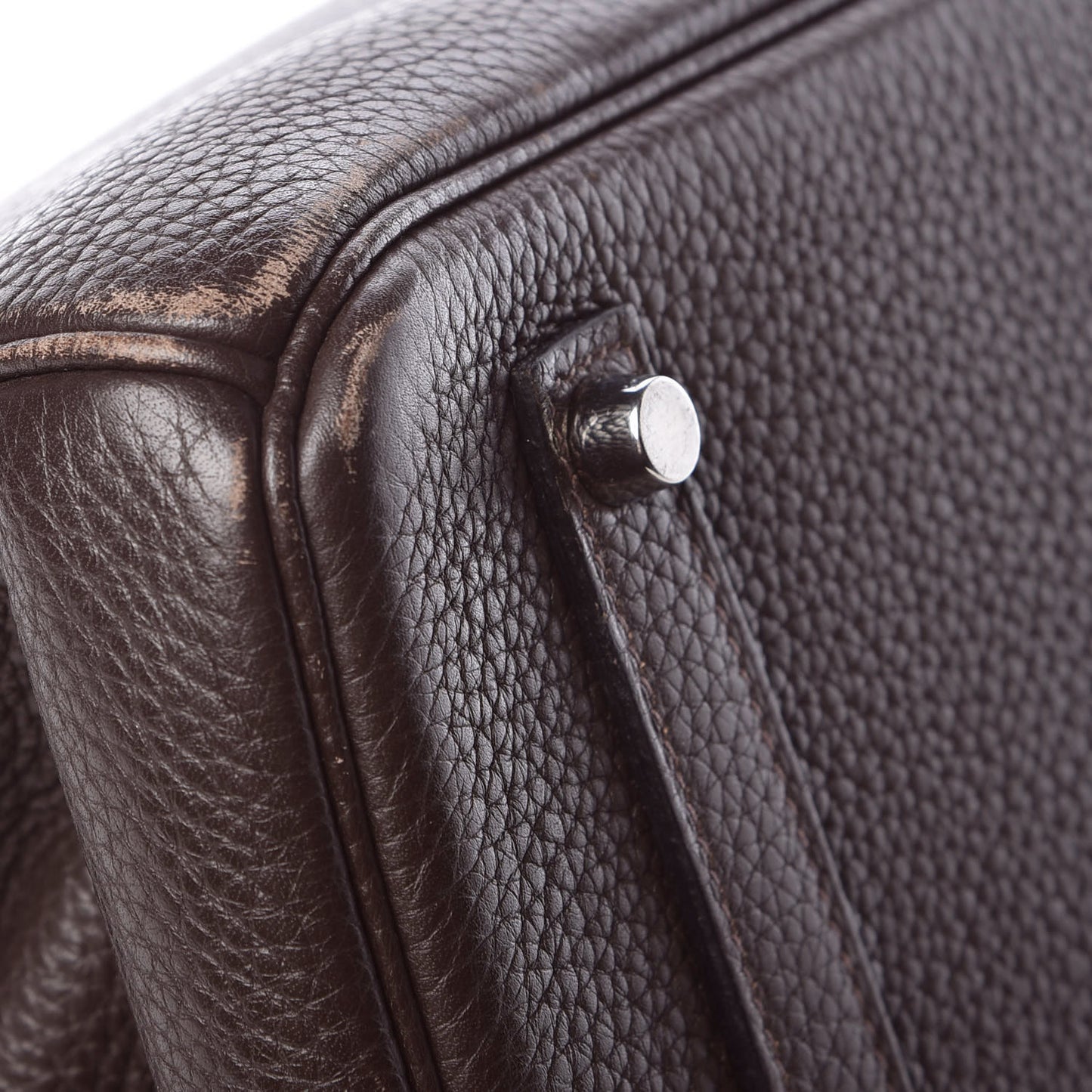 Taurillon Clemence Birkin 35 Chocolate
