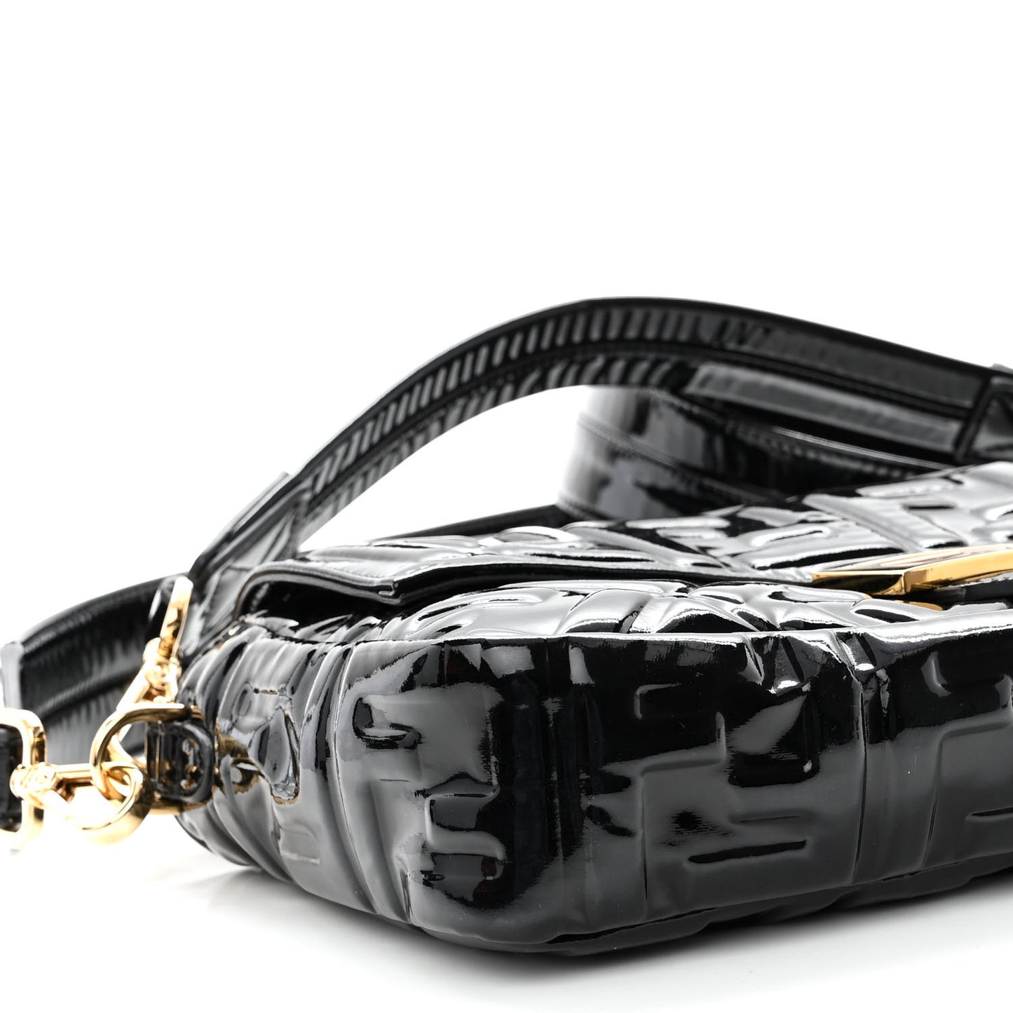 Patent FF 1974 Embossed Baguette Black