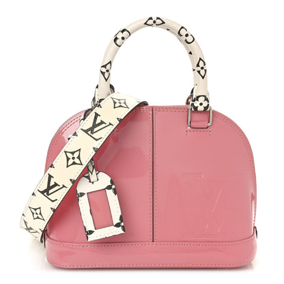 Louis Vuitton Patent Monogram Alma BB Rose Blush 1 of 9
