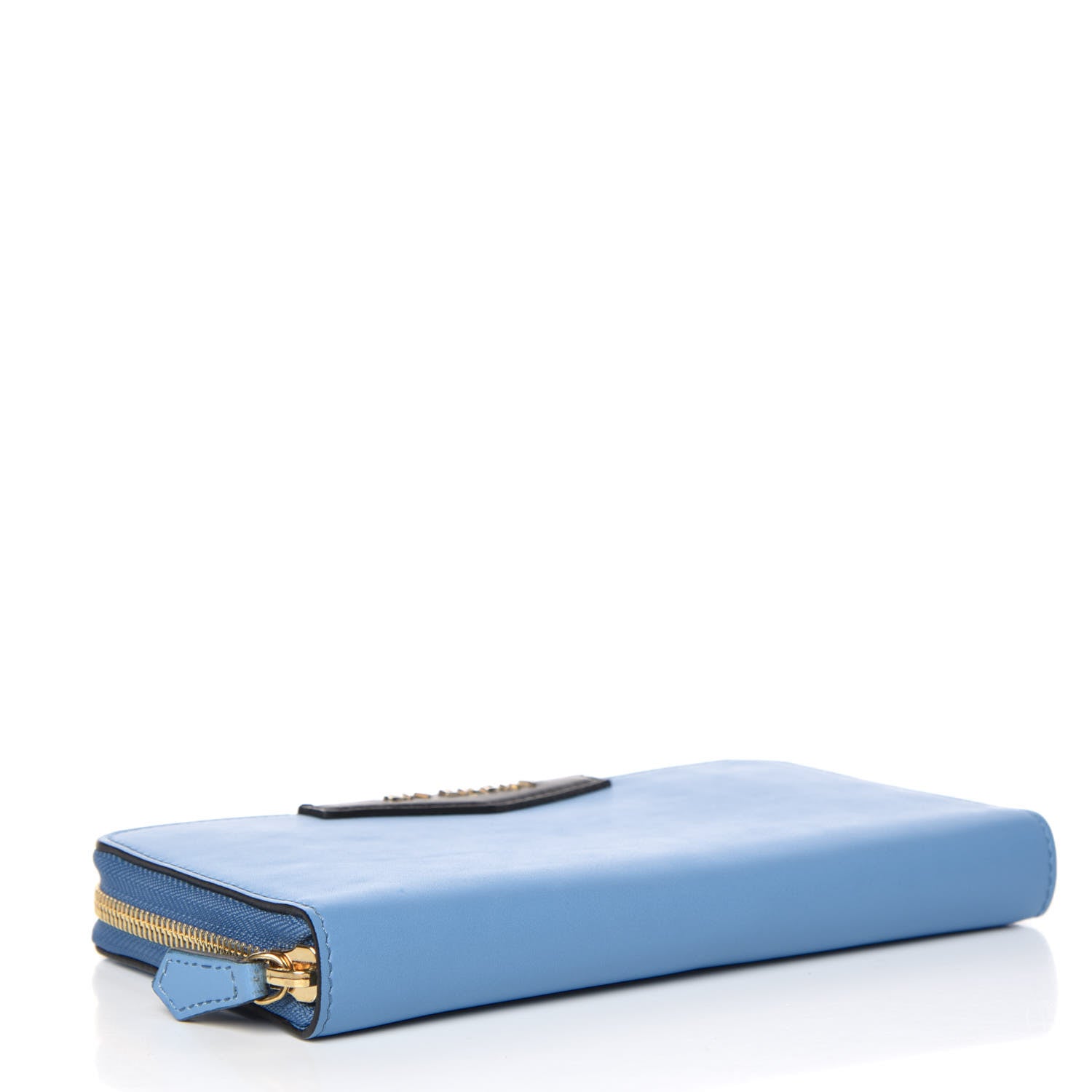 Givenchy Calfskin Antigona Continental Zip Around Wallet Blue 4 of 9