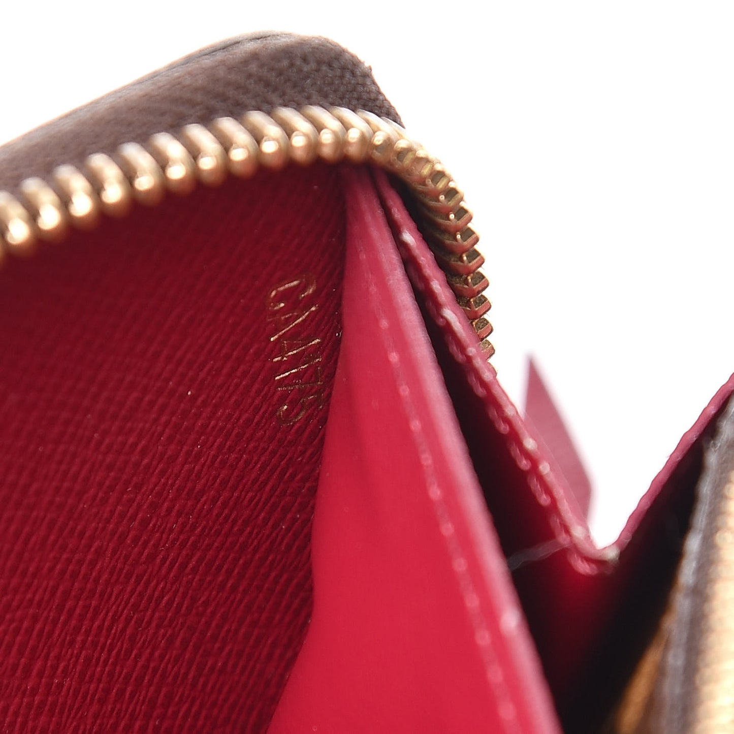 Monogram Clemence Wallet Fuchsia
