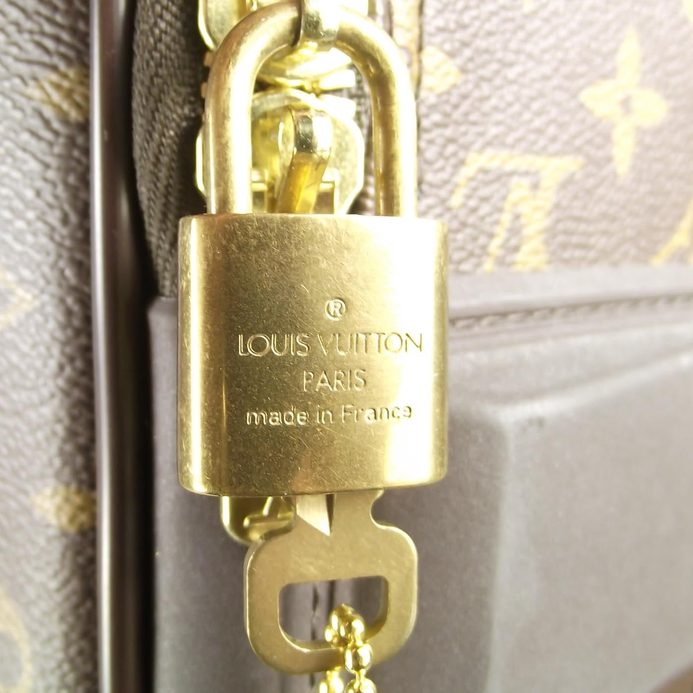 Louis Vuitton Monogram Pegase 70 Rolling Suitcase Luggage w Garment Bag 6 of 9