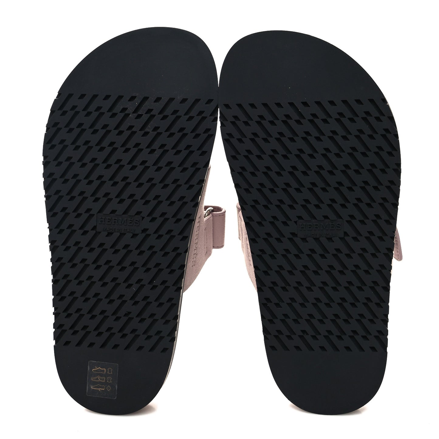 Suede Goatskin Womens Chypre Sandals 35.5 Rose Porcelaine