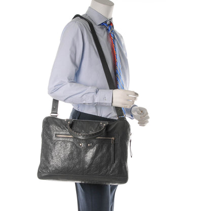 Balenciaga Agneau Mini Folder Gris Fossile 2 of 8