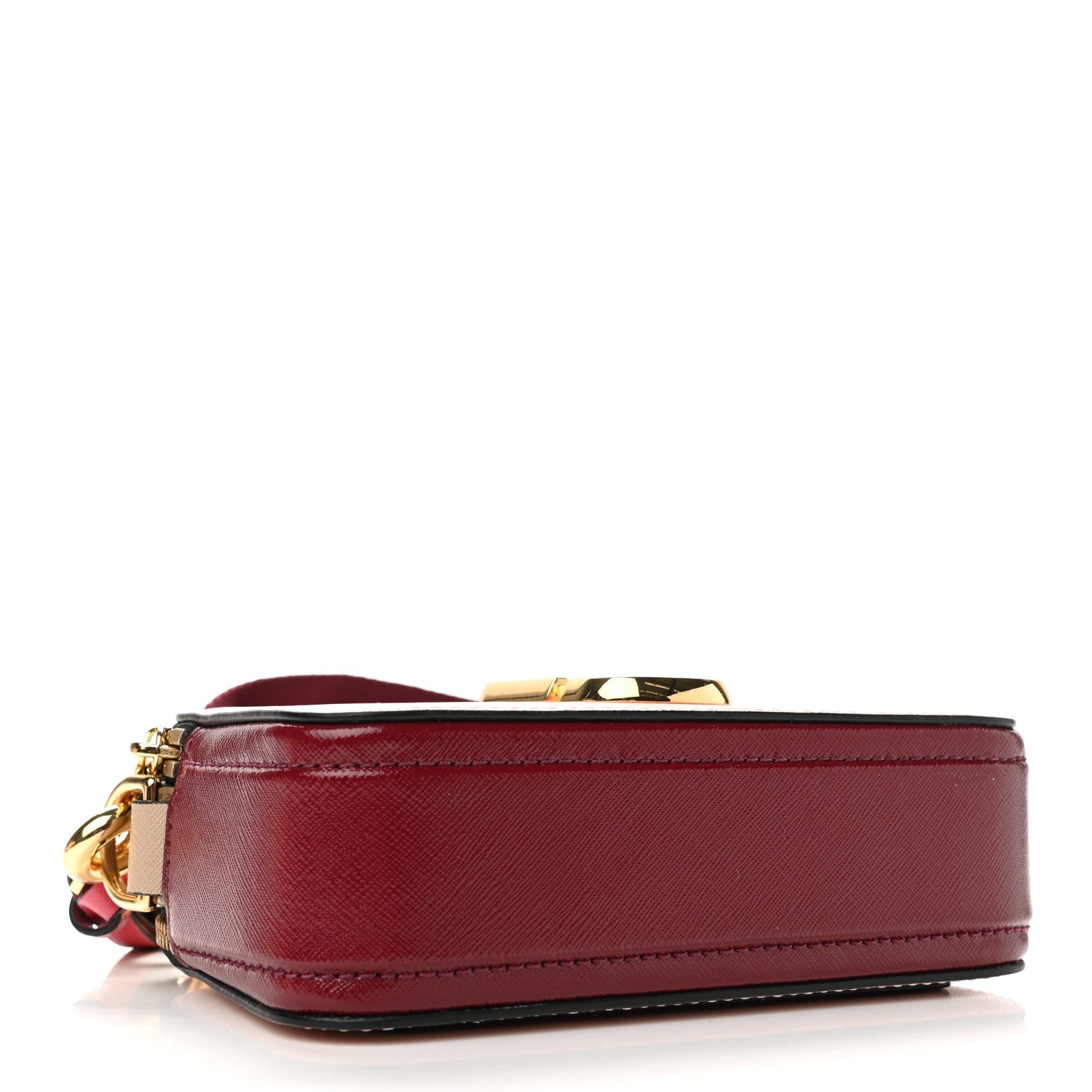 Marc Jacobs Saffiano Small Snapshot Camera Bag Rose Multicolor 4 of 11