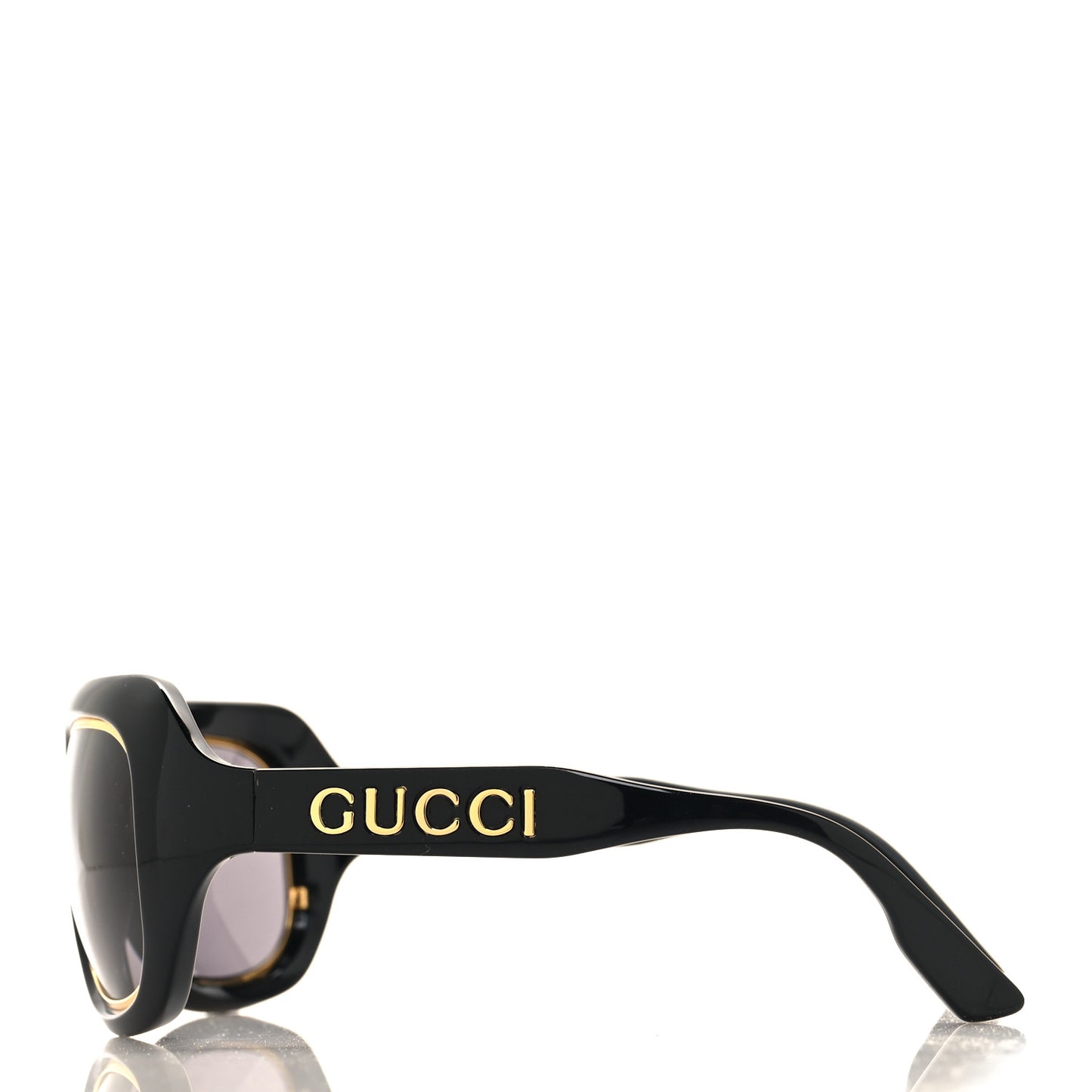 Acetate Aviator Sunglasses GG1108S Black
