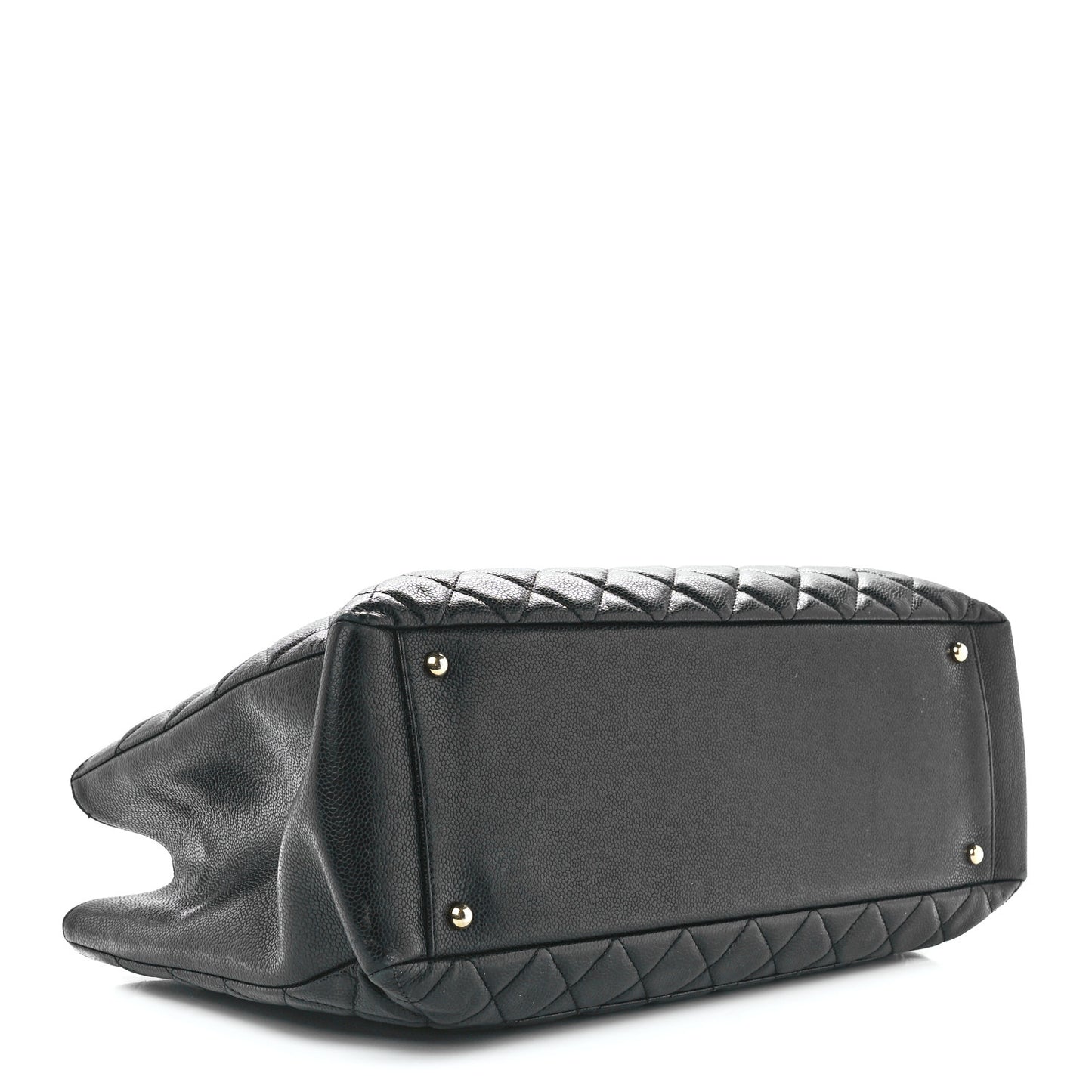 Caviar Quilted XL Grand Shopping Tote GST Black