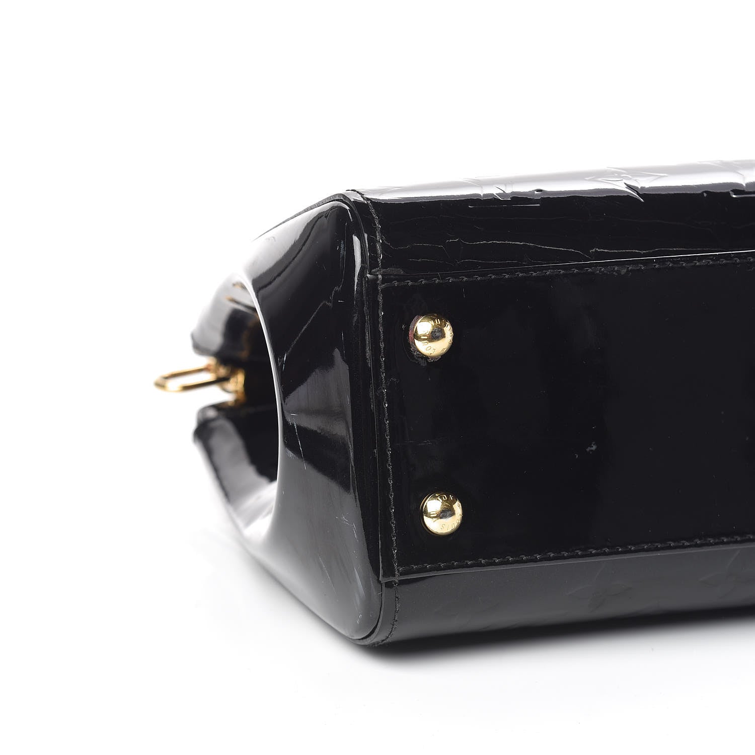 Louis Vuitton Vernis Brea MM Black 5 of 9