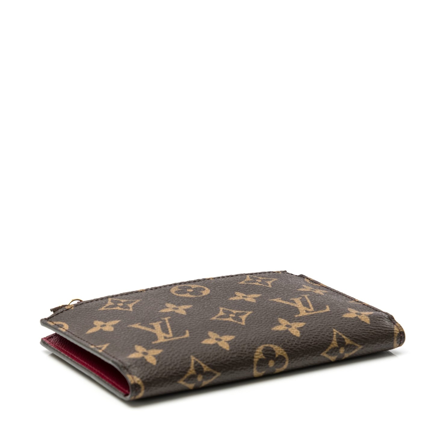 Monogram Adele Compact Wallet Fuchsia