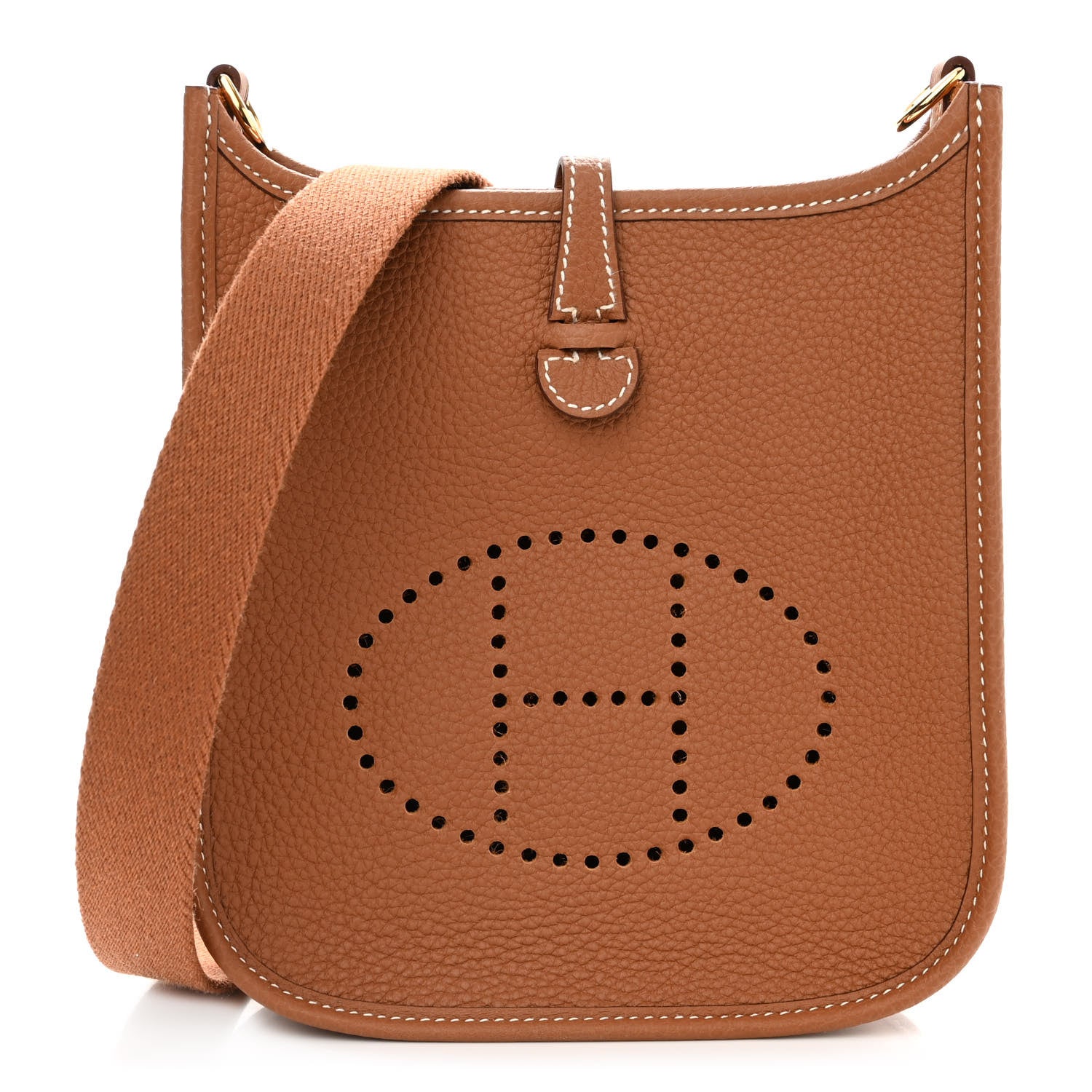 Hermes Taurillon Maurice Evelyne TPM Gold 1 of 11