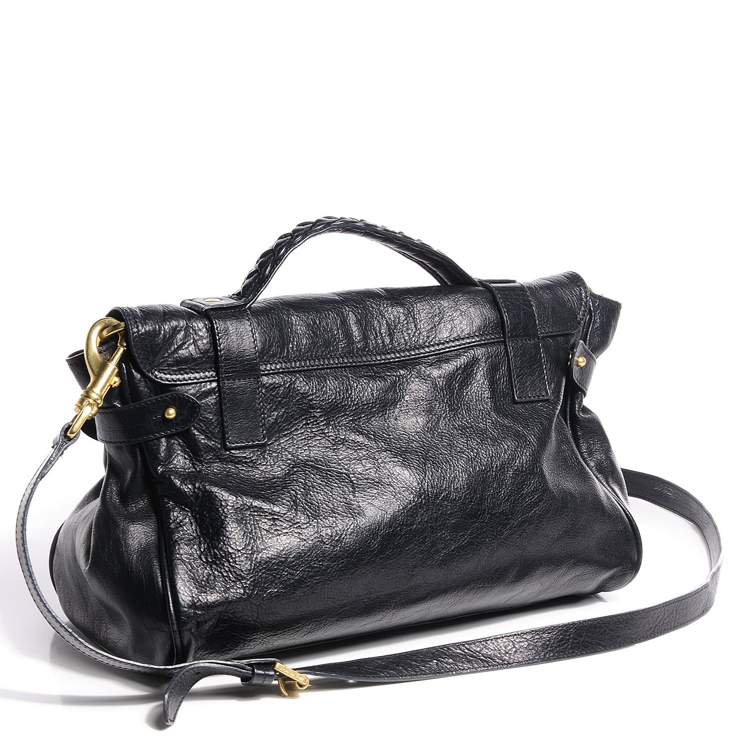 Mulberry Soft Buffalo Leather Medium Alexa Black 5 of 12