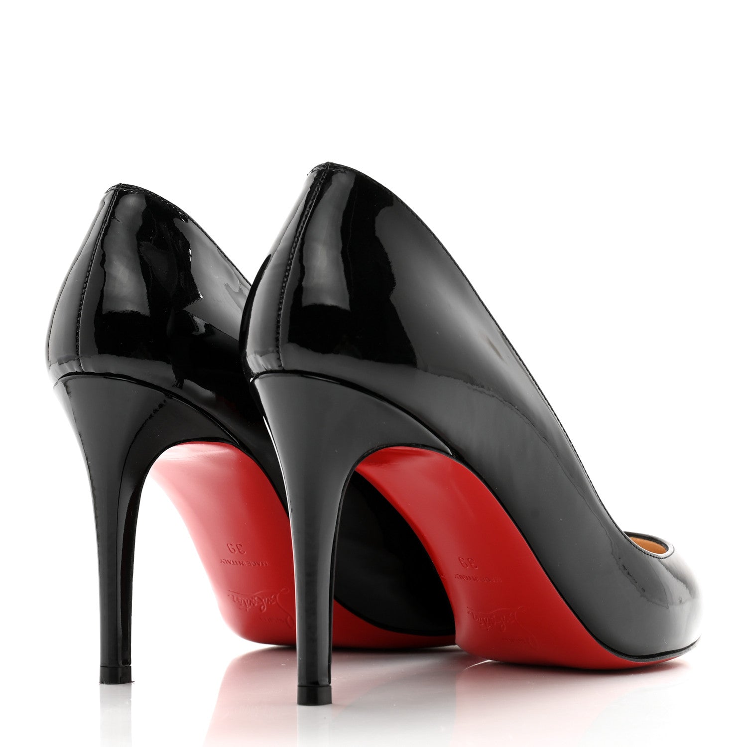 Christian Louboutin Patent So Kate 85 Pumps 39 Black 4 of 13