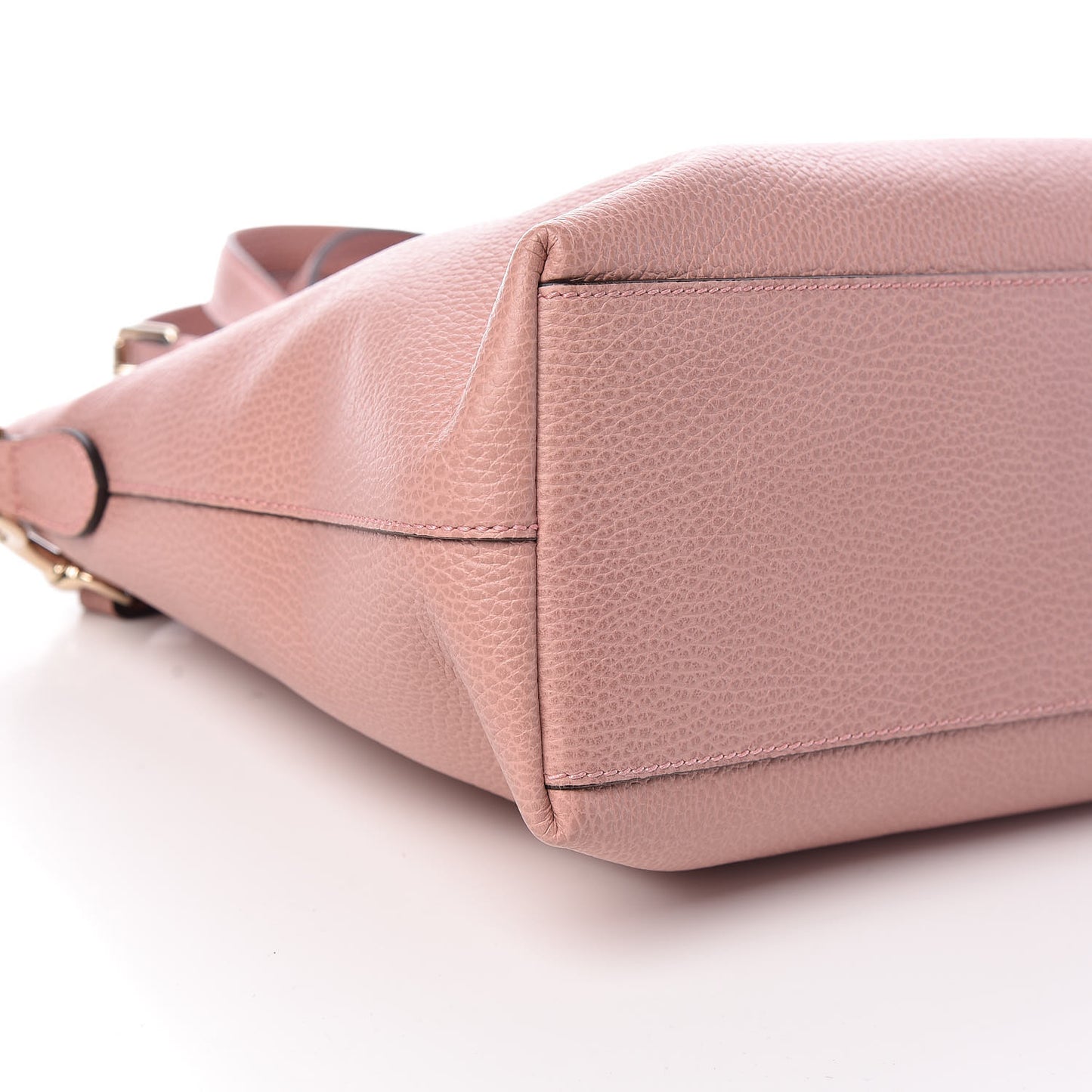 Calfskin Bamboo Tassel Top Handle Tote Soft Pink