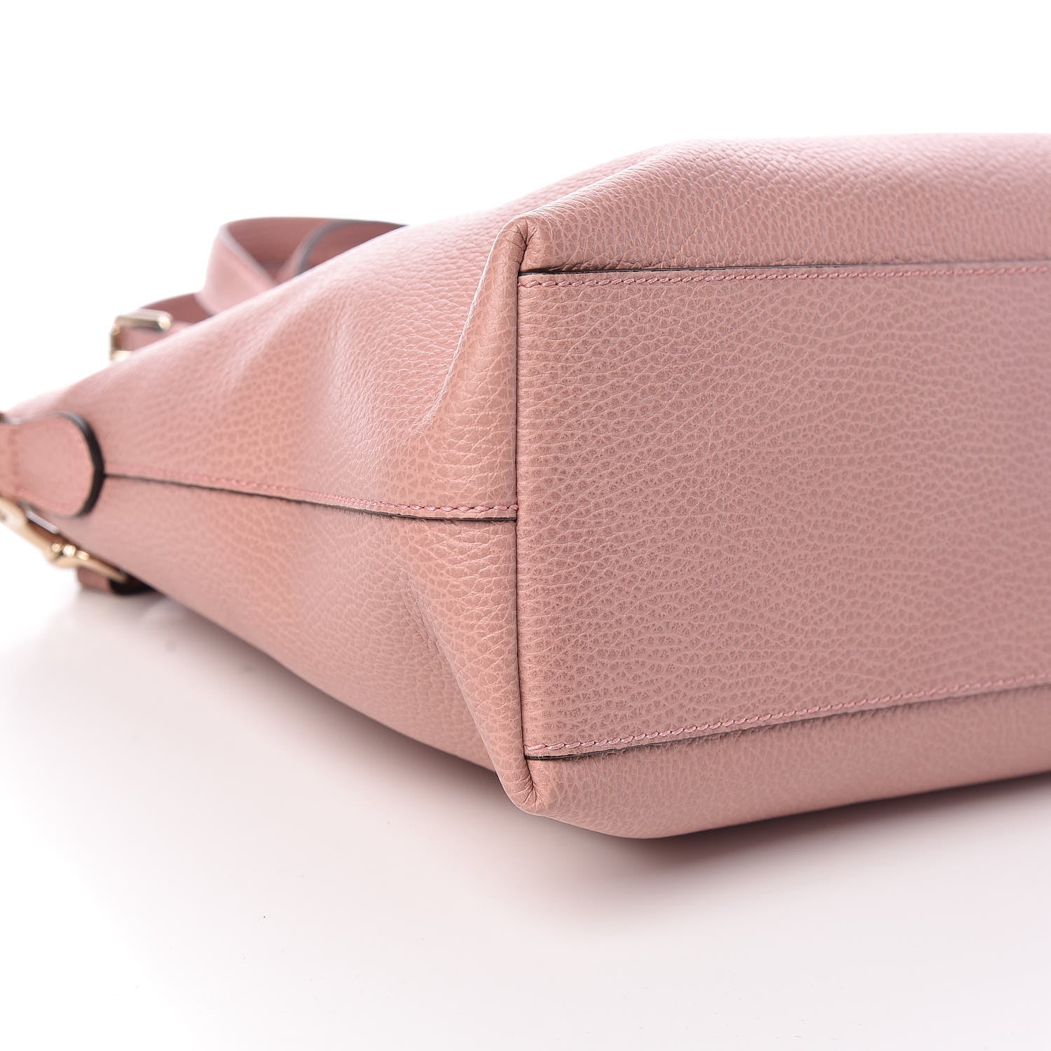 Gucci Calfskin Bamboo Tassel Top Handle Tote Soft Pink 7 of 13