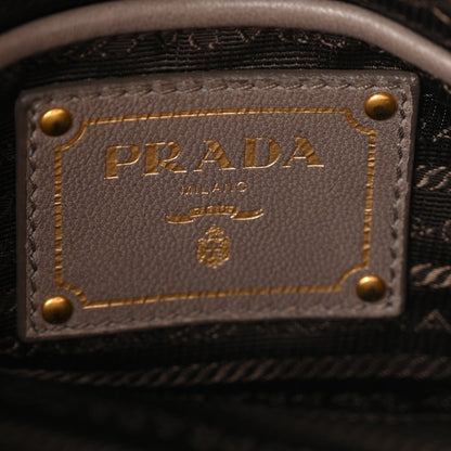 Prada Tessuto Nylon Gaufre Shopping Satchel Argilla 6 of 10
