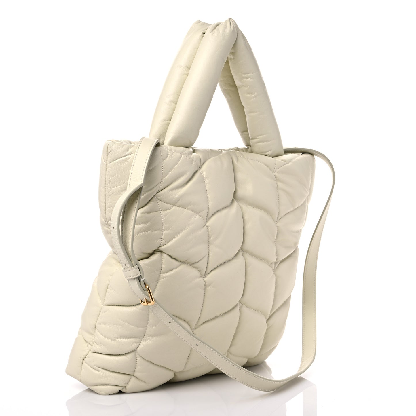 Nappa Pillow Quilted Big Softie Tote Wild Primrose