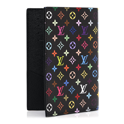 Louis Vuitton LV X TM Monogram Multicolor Passport Cover Black 3 of 7