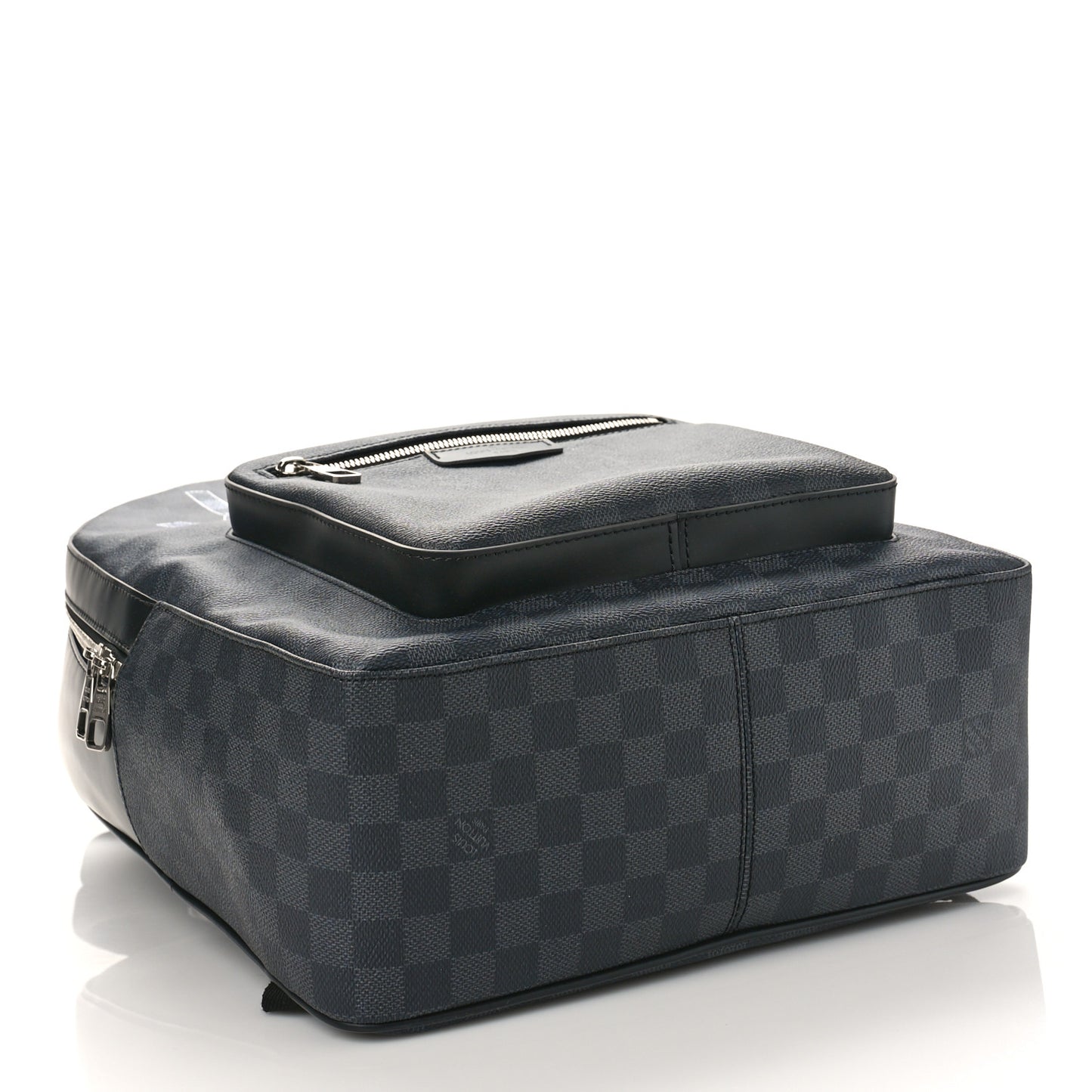 Damier Graphite Logo Josh Backpack Grey