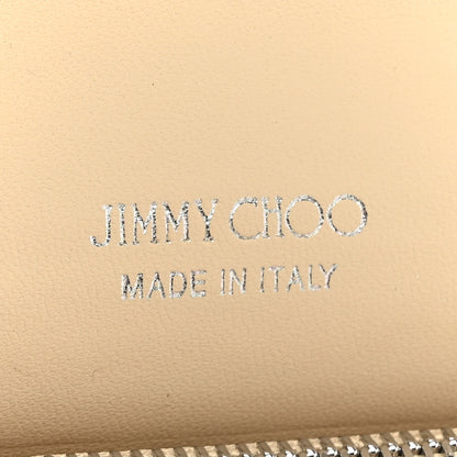 Jimmy Choo Lace Milla Wallet on Chain Powder Pink 6 of 11