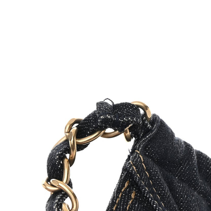 Chanel Denim XL Coco Cabas Tote Blue 11 of 13