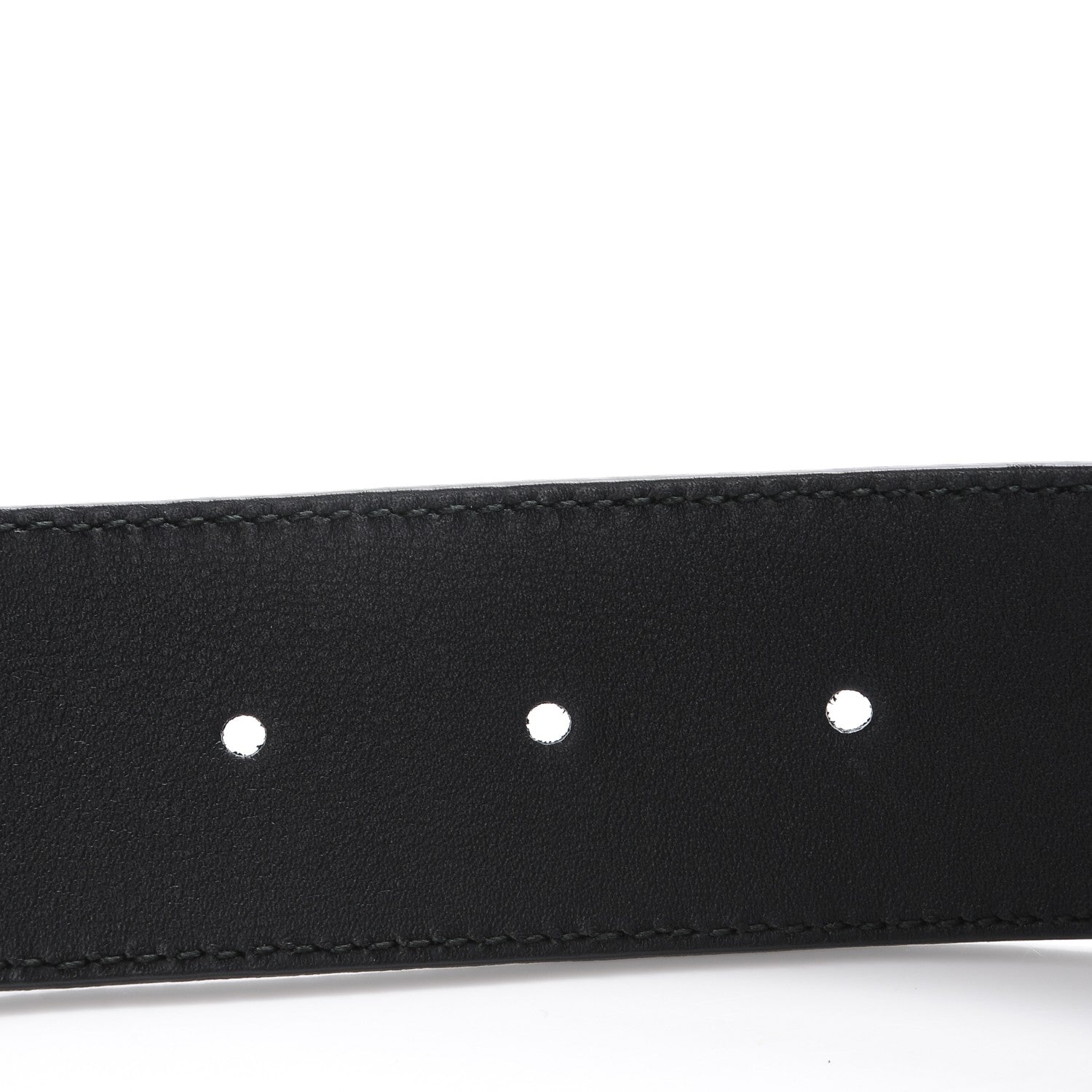 Gucci Moon Calfskin Double G 40mm Belt 75 30 Black 5 of 6