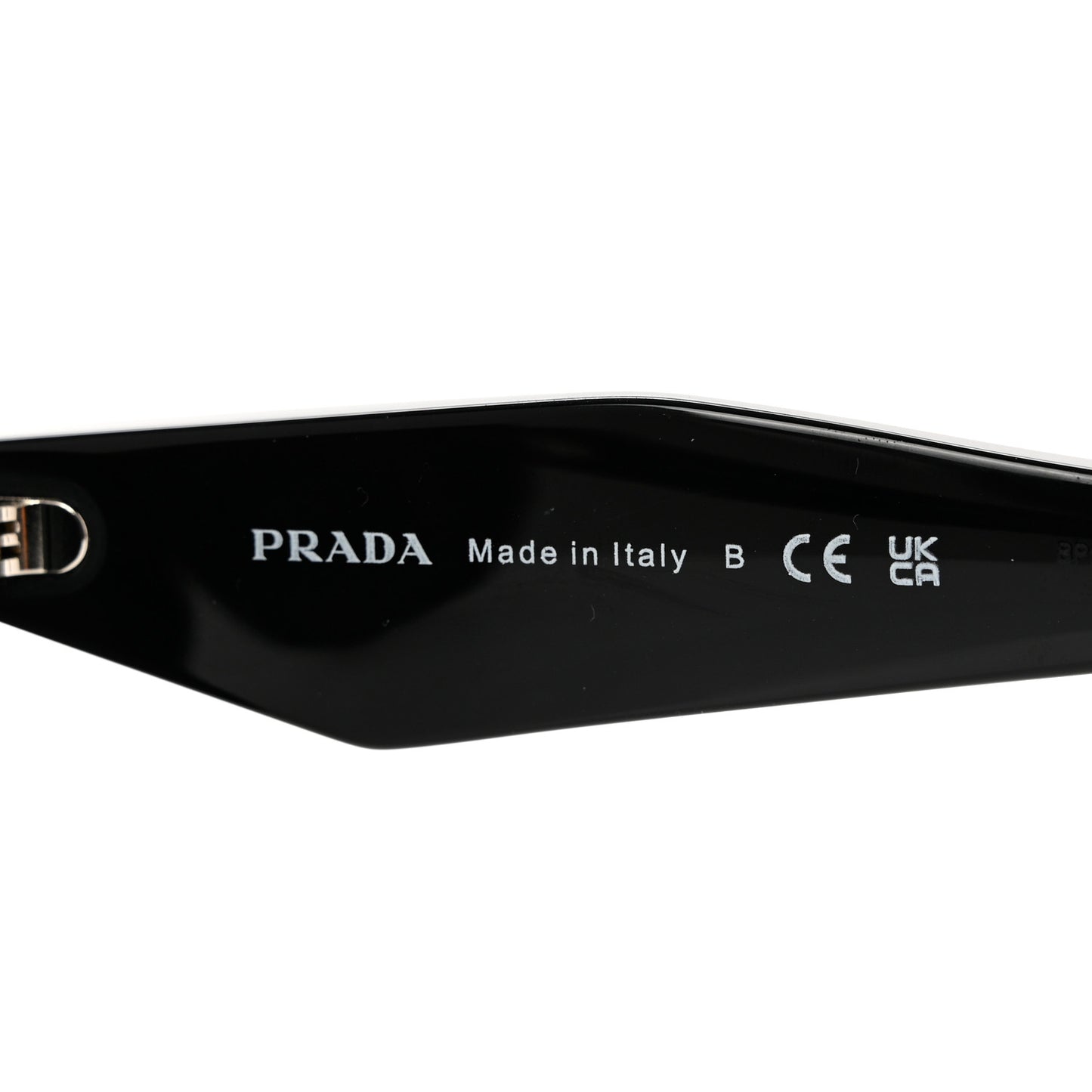 Acetate Symbole Sunglasses SPR 19Z Black