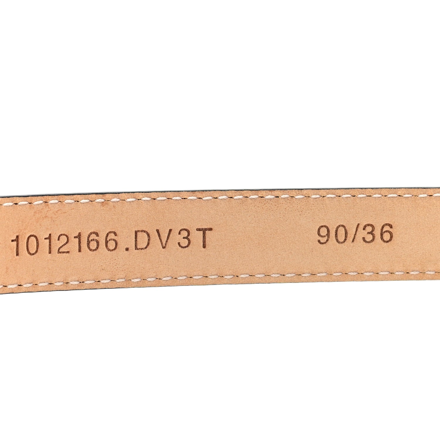 Versace Calfskin 20mm Belt 90 36 Black 4 of 5