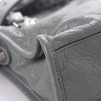 Balenciaga Agneau Giant 12 Silver Hardware Mini City Gris Haussmannien 10 of 11