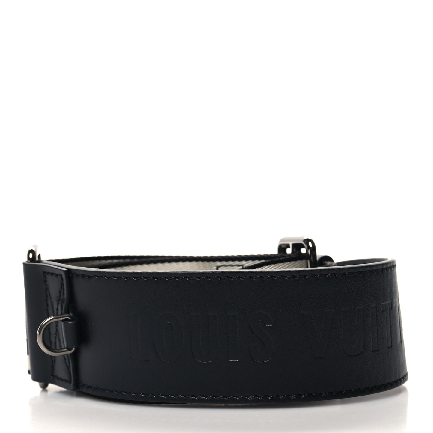 Monogram Multi Pochette Accessories Shoulder Strap Black Ivory