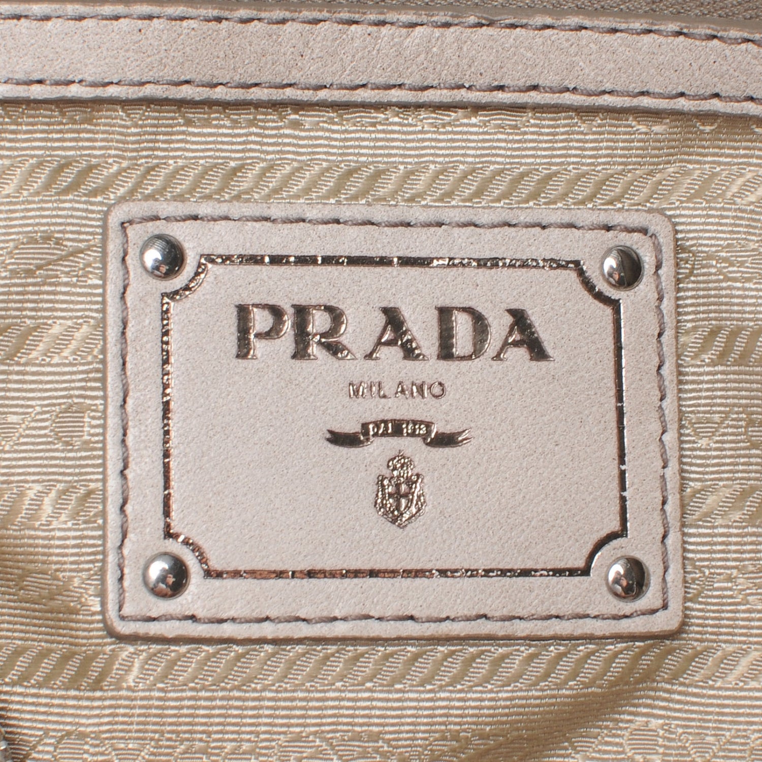 Prada Nappa Gaufre Tote White Sfumato 7 of 8