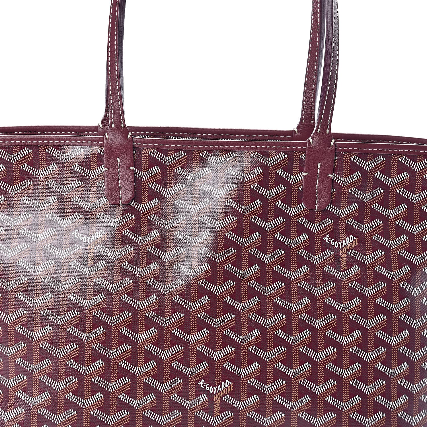 Goyard Goyardine Artois PM Burgundy 7 of 9